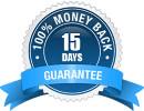 15 days money back guarantie